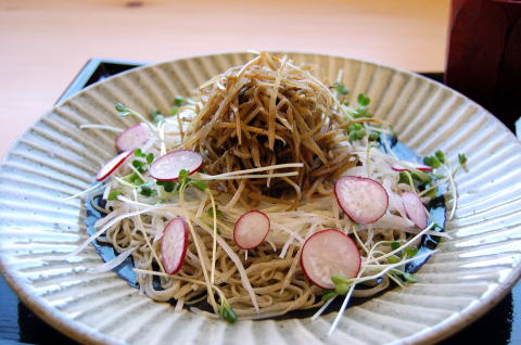 山里やさい蕎麦